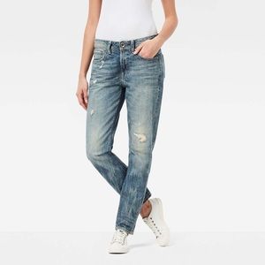 G-Star Raw Midge Saddle Boyfriend Jeans - Sz 29